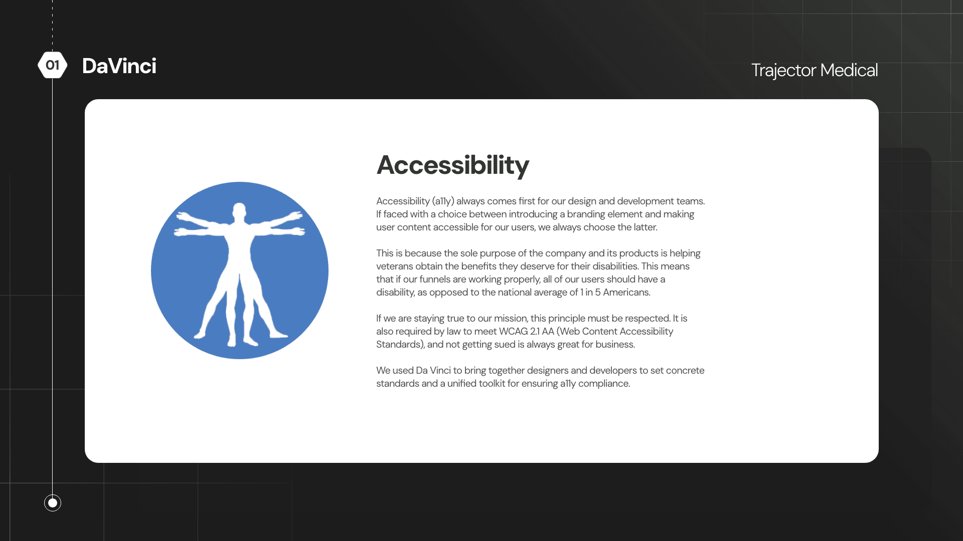 Accessibility standards and WCAG compliance