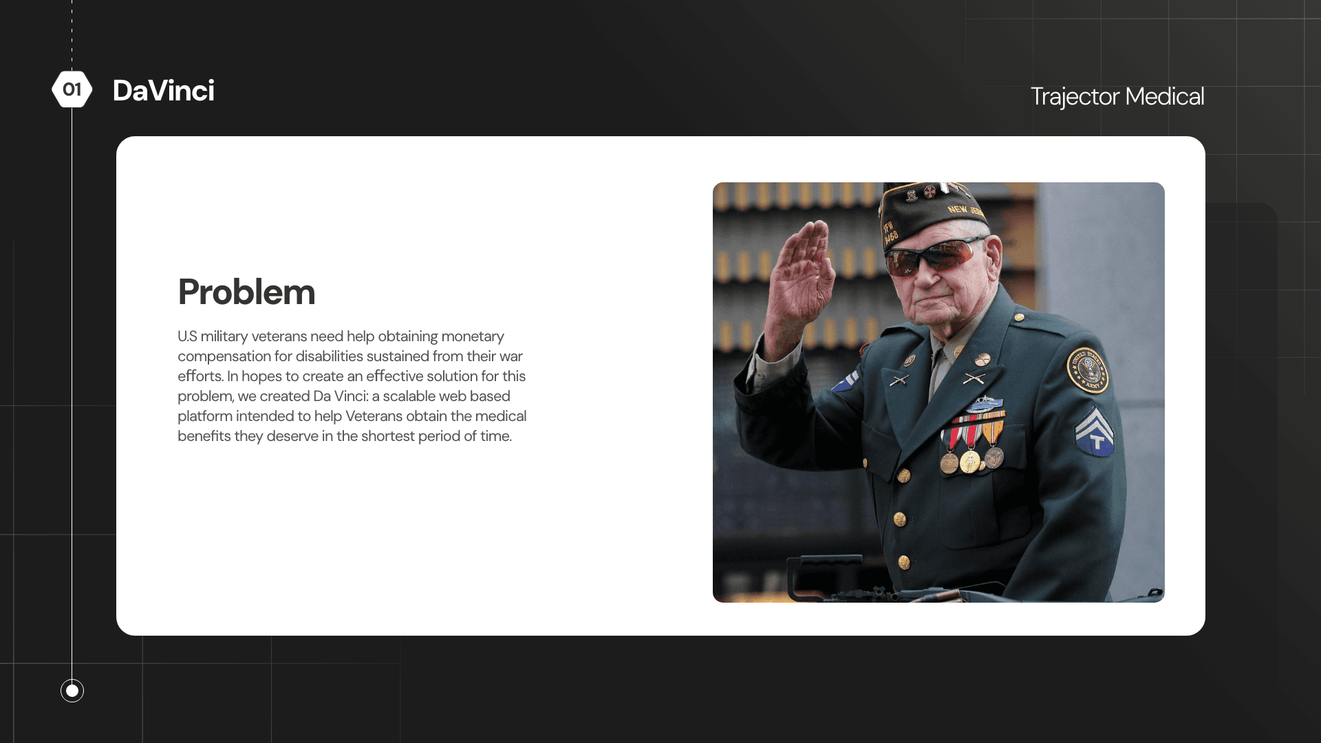 Problem — veterans struggling to obtain disability benefits