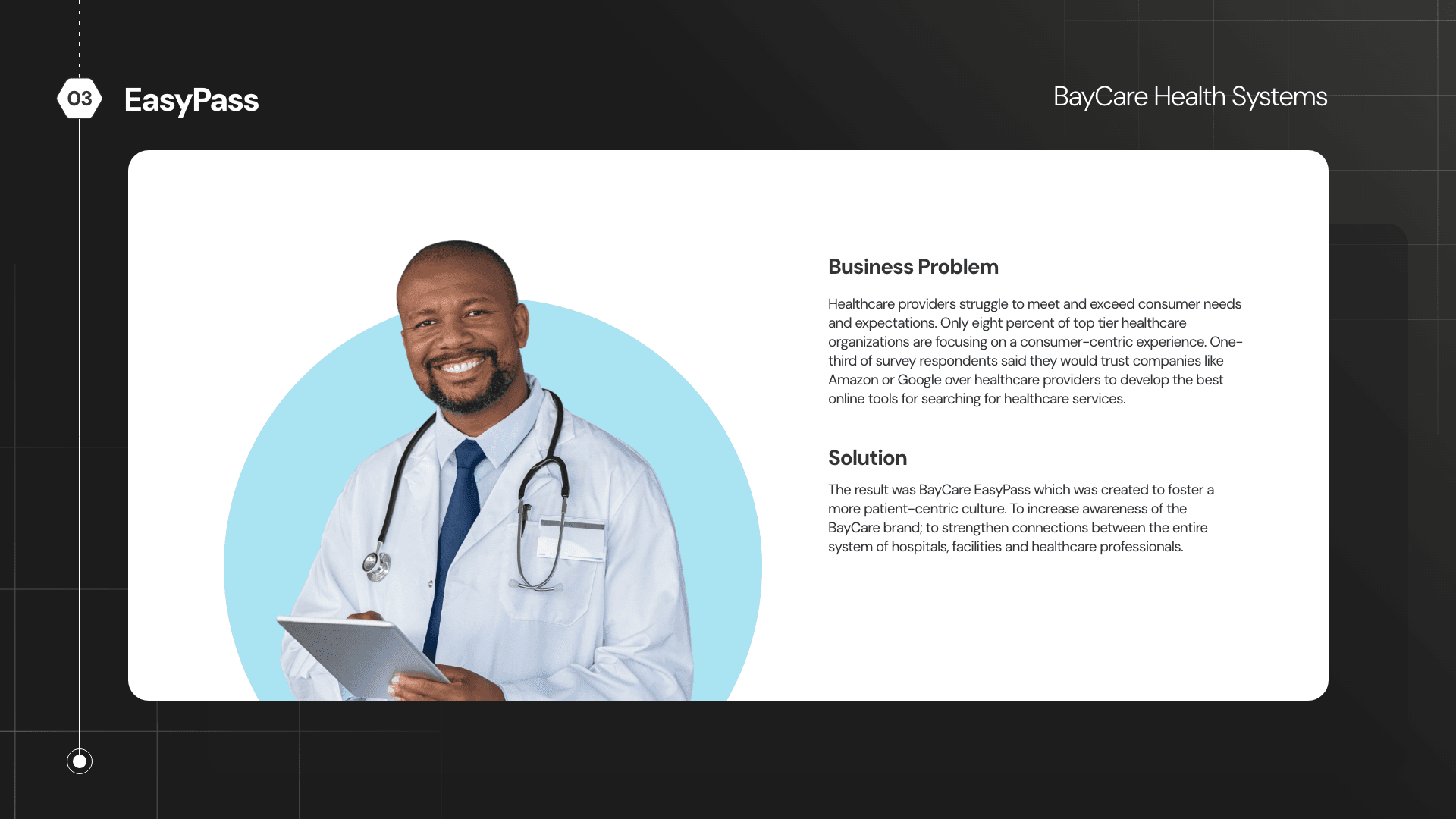 Business problem and solution