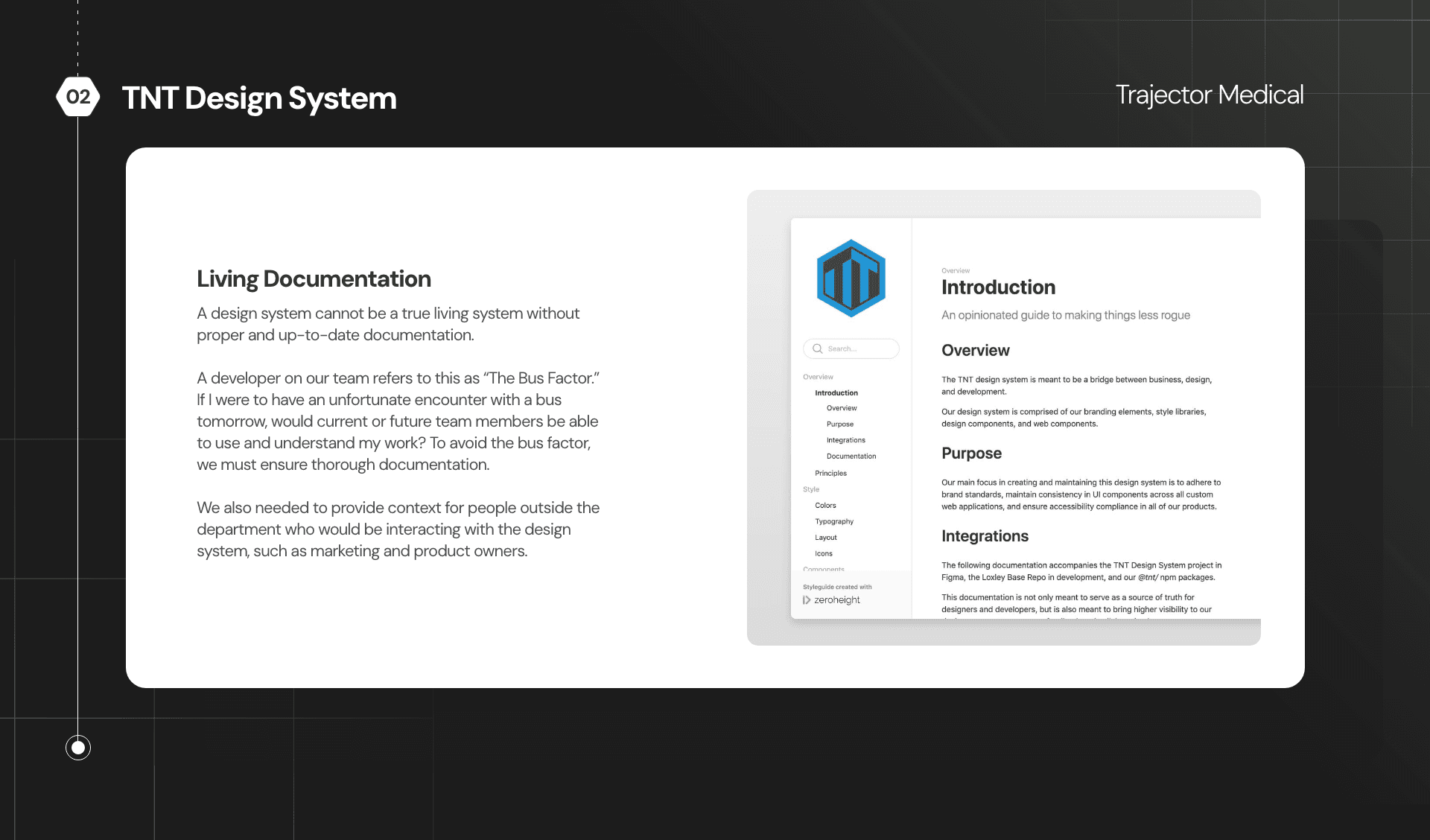 Living documentation — eliminating the bus factor